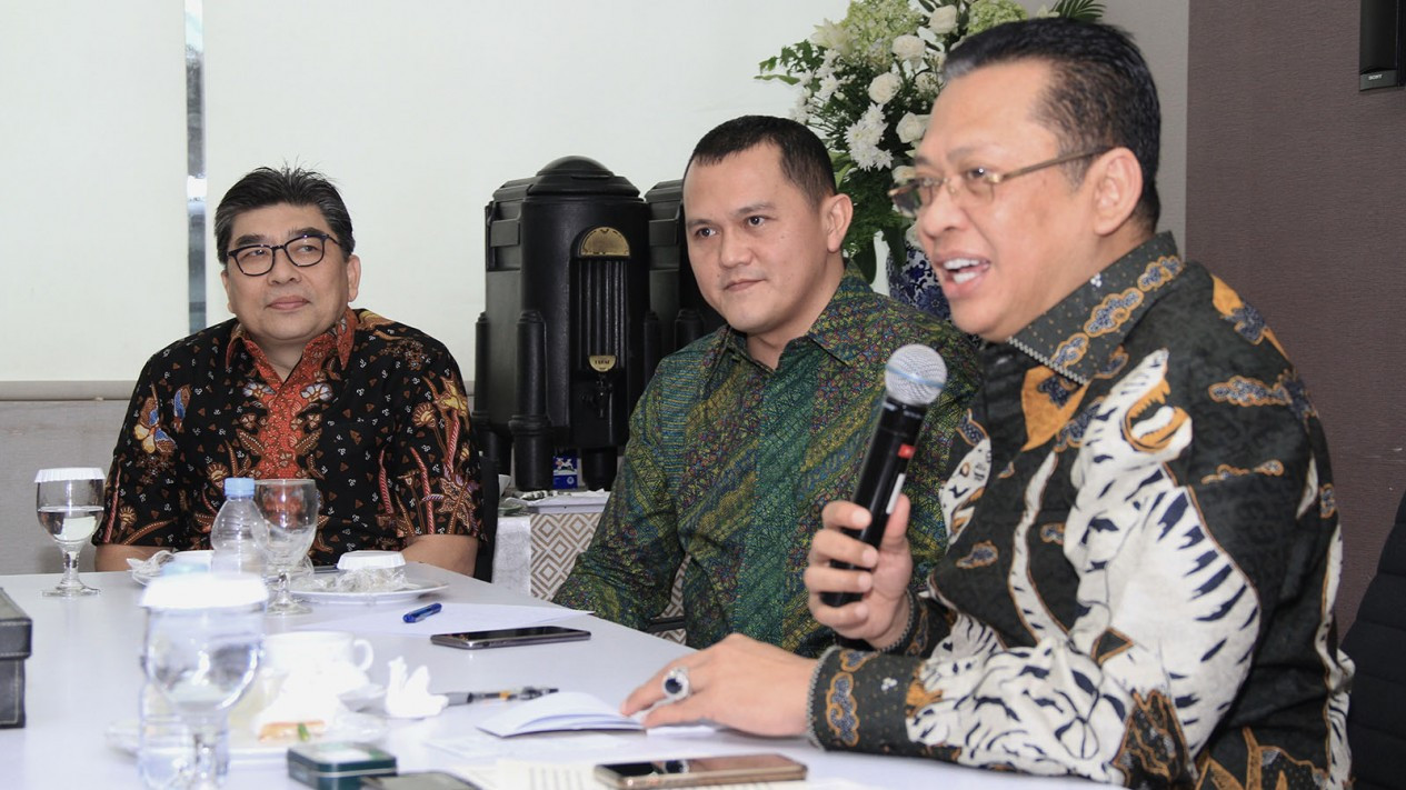 Pimpinan MPR Kunjungi tvOne