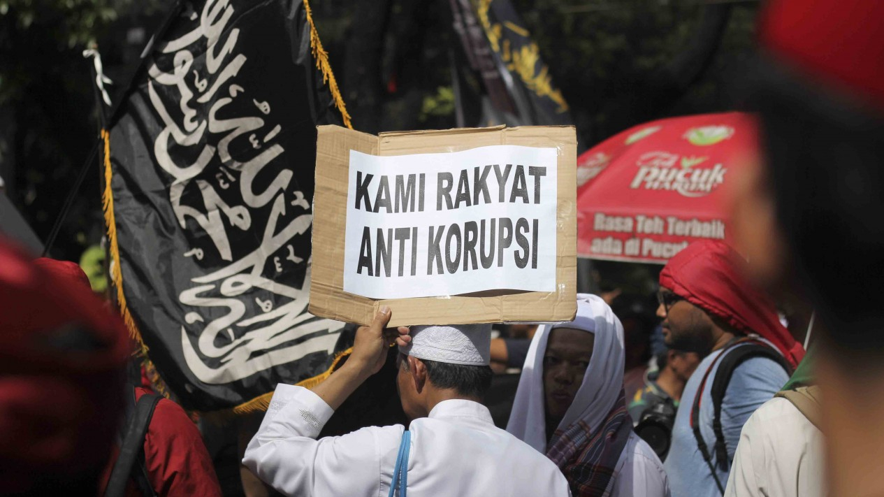 PA 212  Gelar Demo Berantas Mega Korupsi