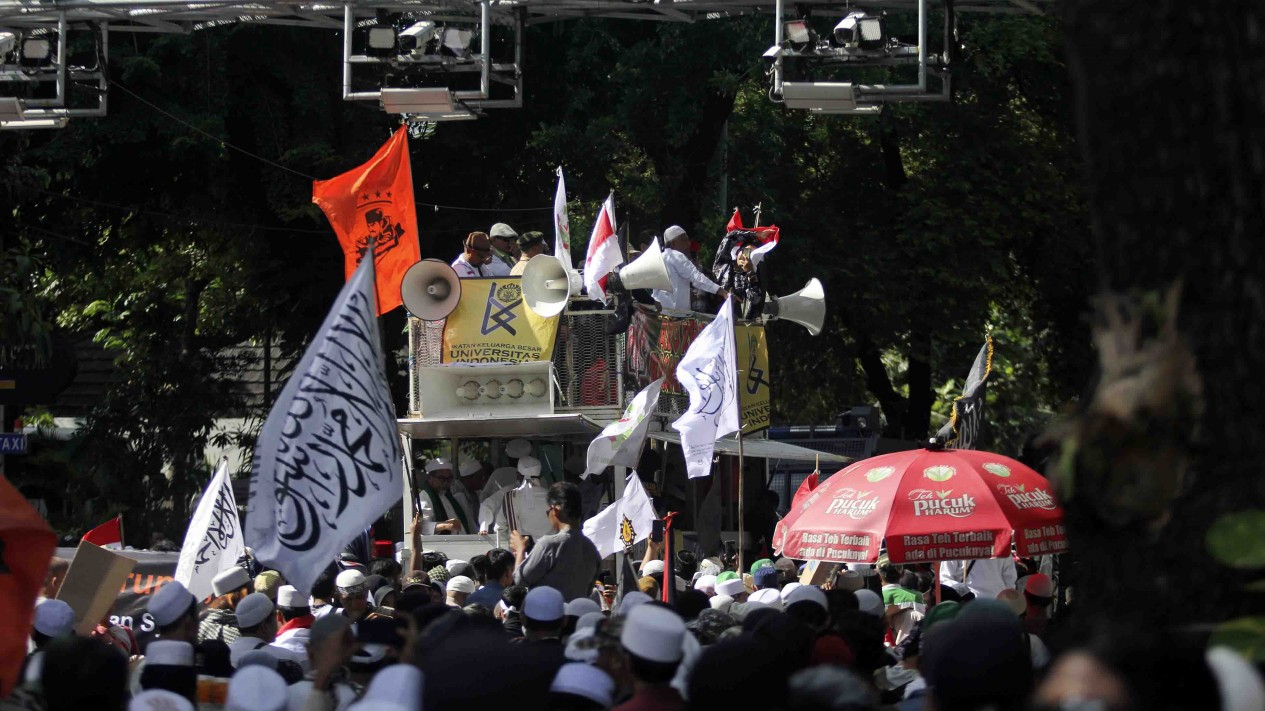 PA 212  Gelar Demo Berantas Mega Korupsi