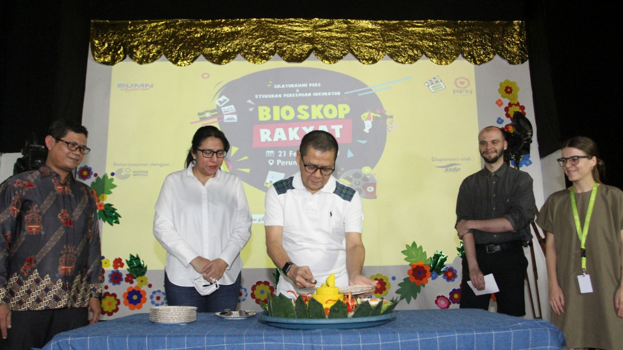 Peresmian Inkubator Bioskop Rakyat