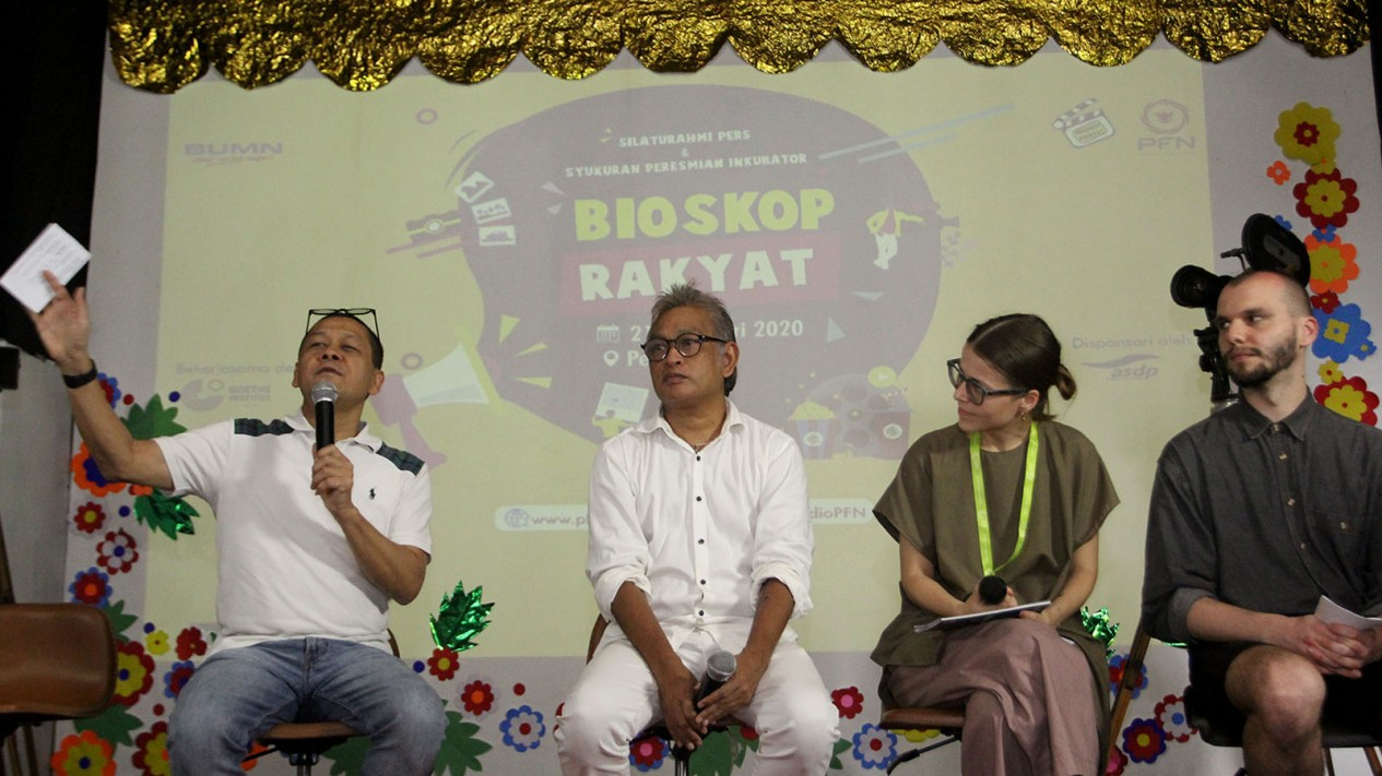Peresmian Inkubator Bioskop Rakyat