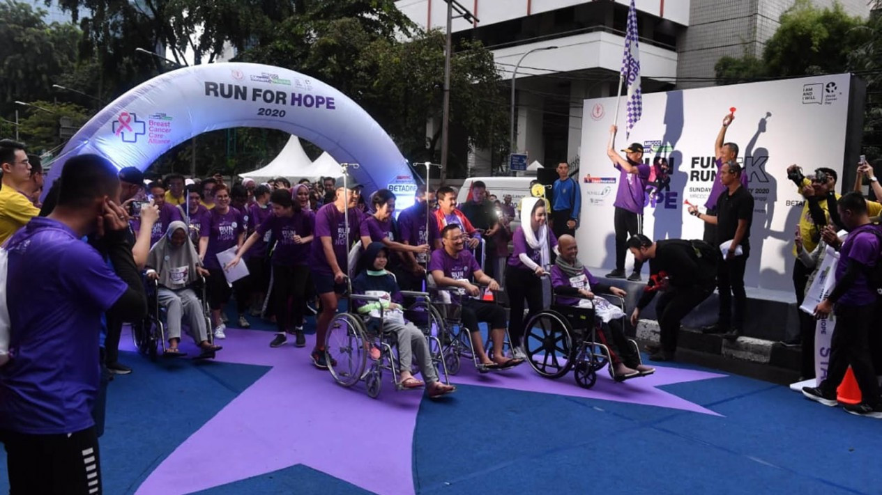 Run For Hope 2020, Peringati Hari Kanker Sedunia