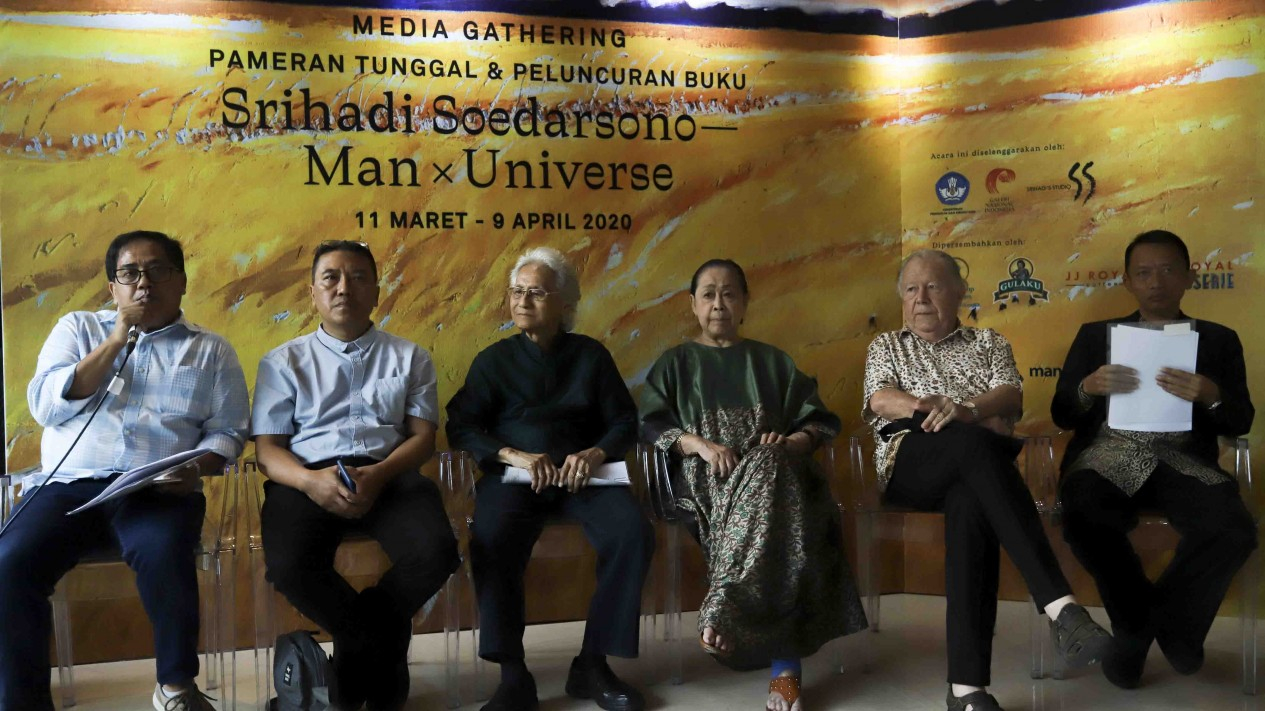 Jelang Pameran Lukisan Man x Universe