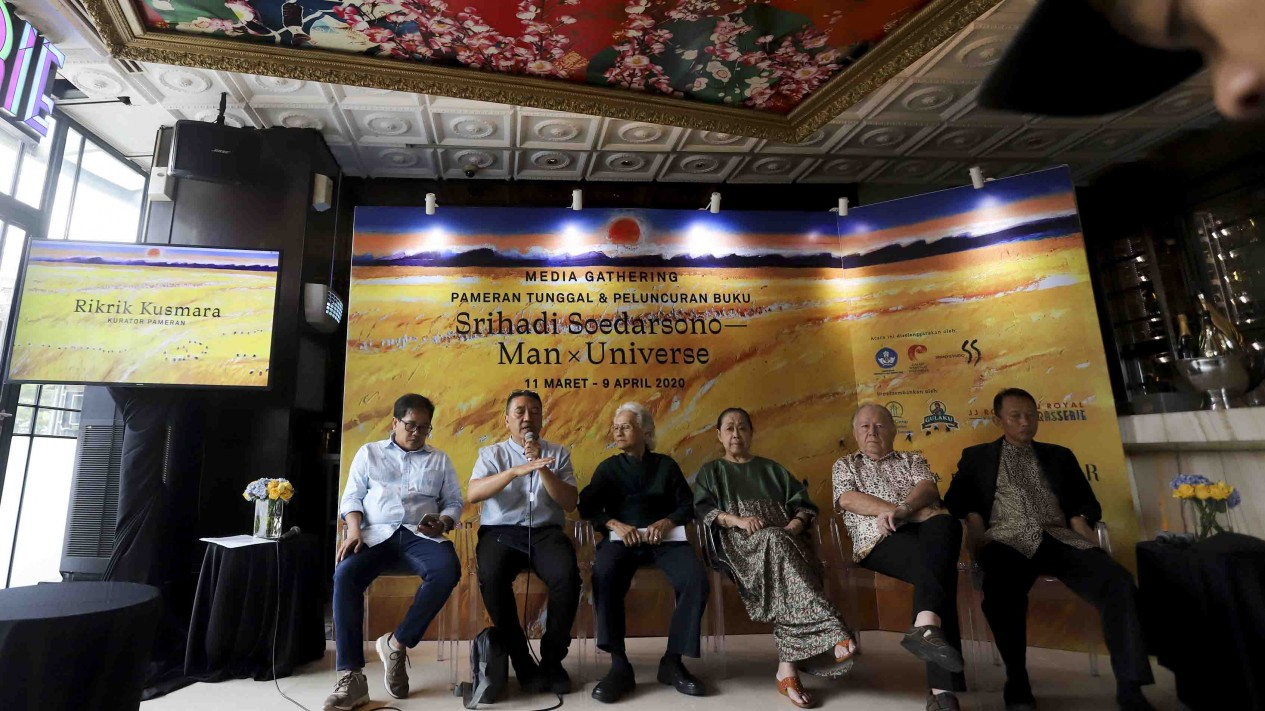 Jelang Pameran Lukisan Man x Universe