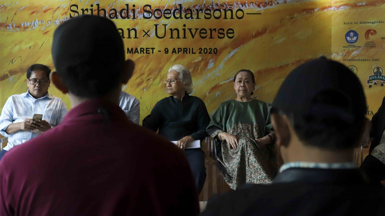 Jelang Pameran Lukisan Man x Universe
