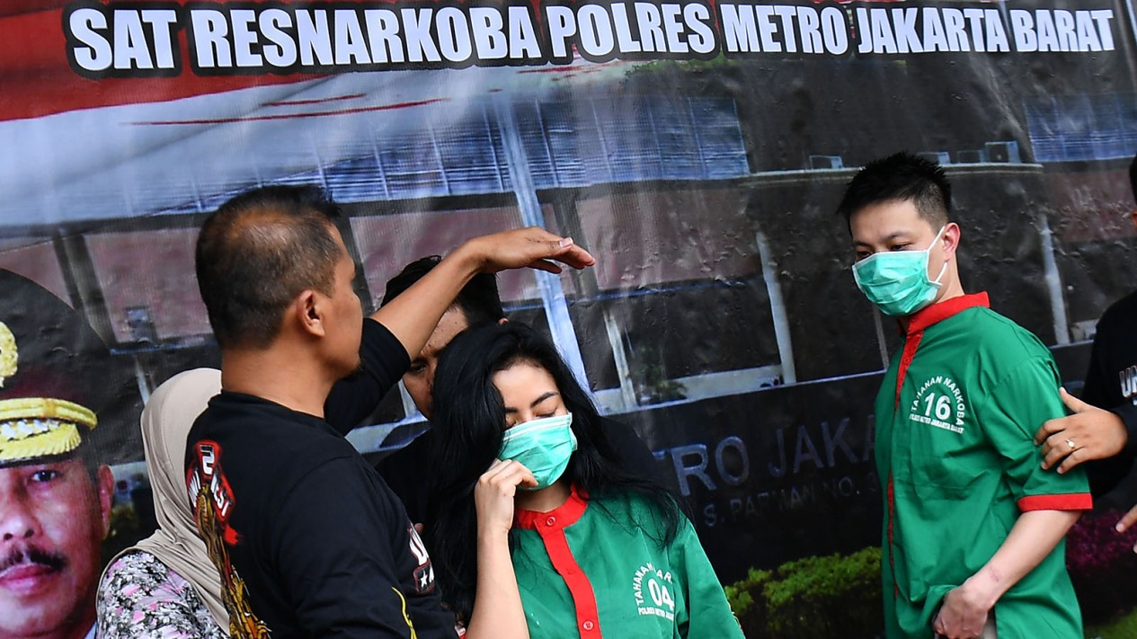 Vitalia Sesha Ditangkap Terkait Narkoba