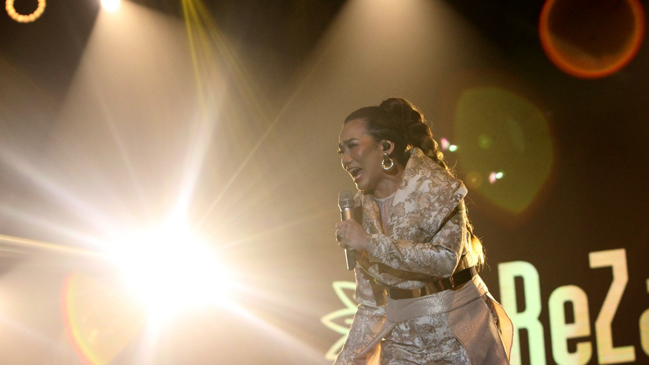 Reza Artamevia Pukau Panggung Java Jazz Festival 2020