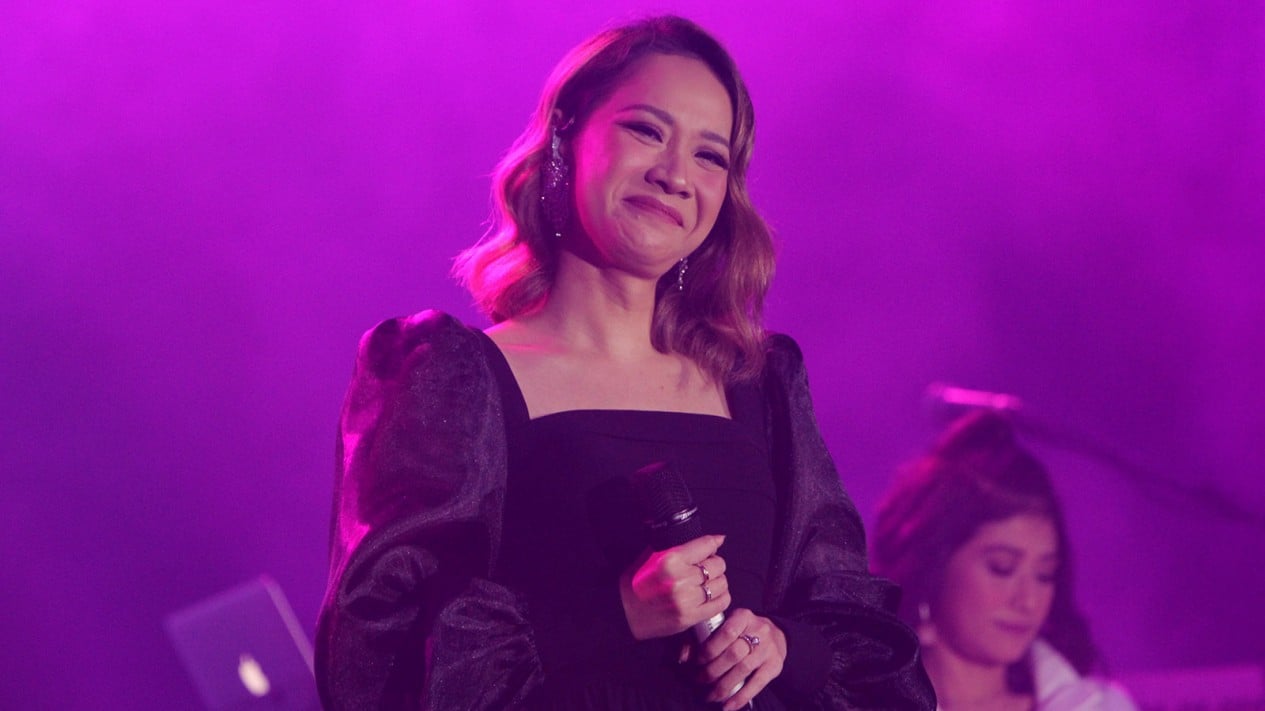 Penampilan Bunga Citra Lestari di Romantic Valentine Concert