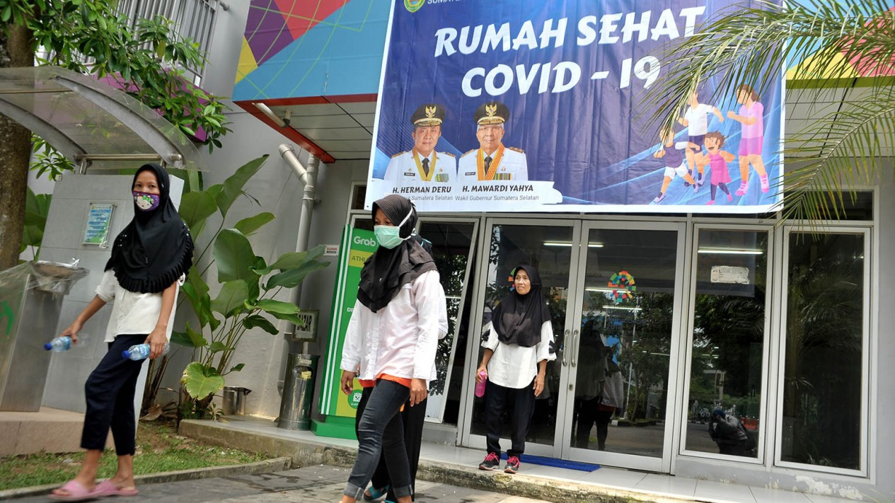 Persiapan Wisma Atlet Jakabaring Menjadi ODP Center