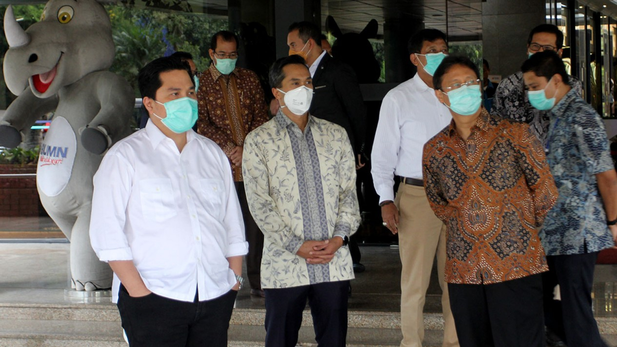 BNBR Serahkan Bantuan APD Penanganan Covid-19