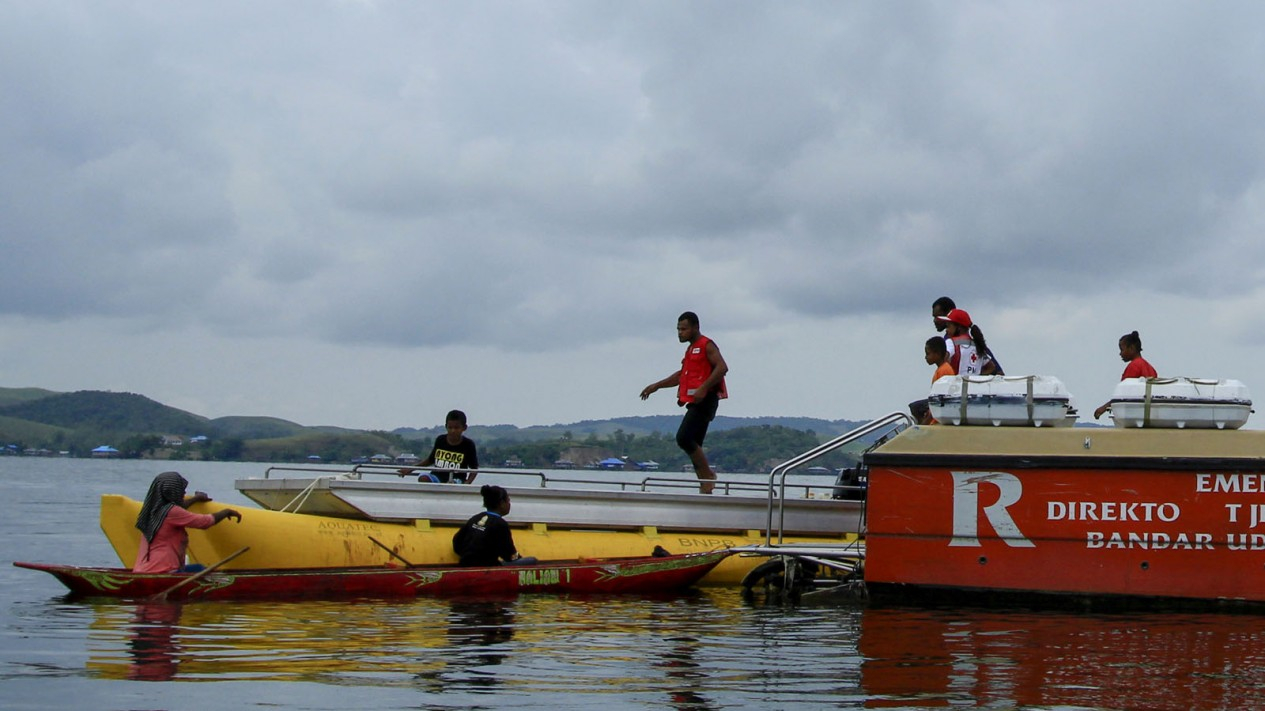 Pesawat Jatuh di Danau Sentani Papua