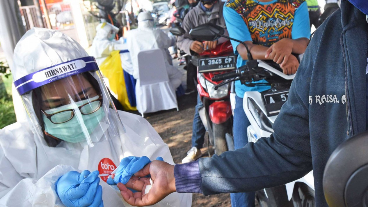 Menuju New Normal, Rapid Test Terus Dilakukan