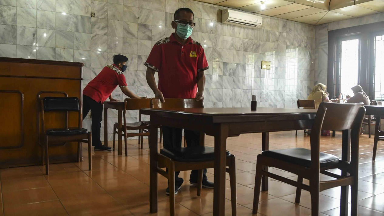 Pemberlakuan Makan di Tempat Masa Perpanjangan PSBB
