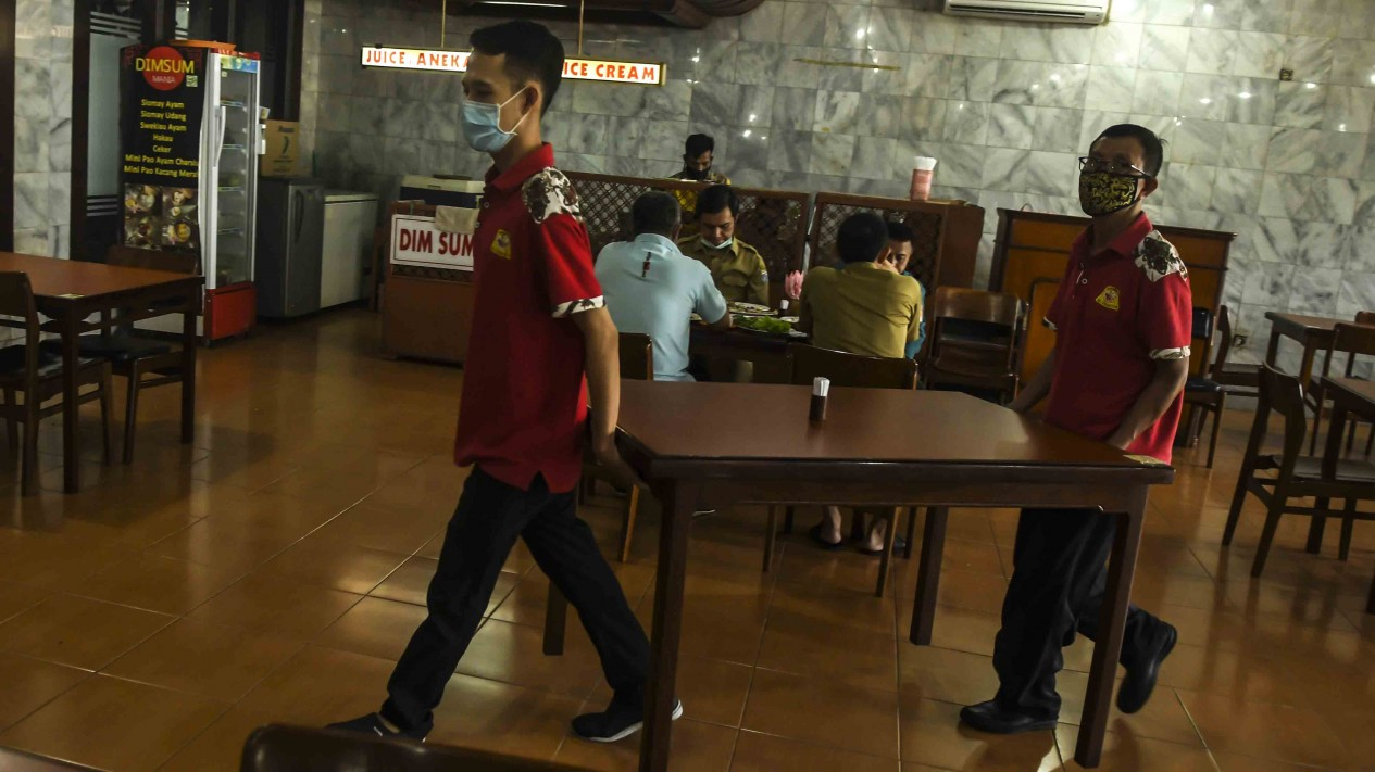 Pemberlakuan Makan di Tempat Masa Perpanjangan PSBB