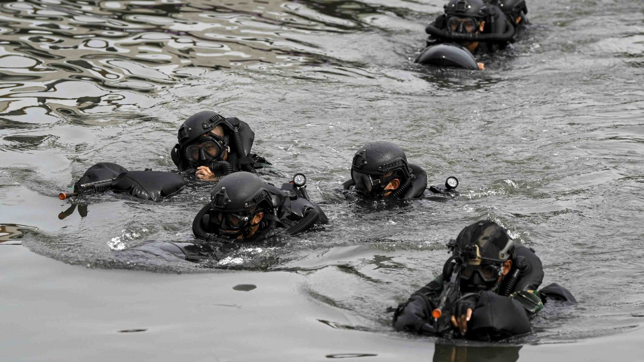 Latihan Peperangan Laut khusus Kopaska