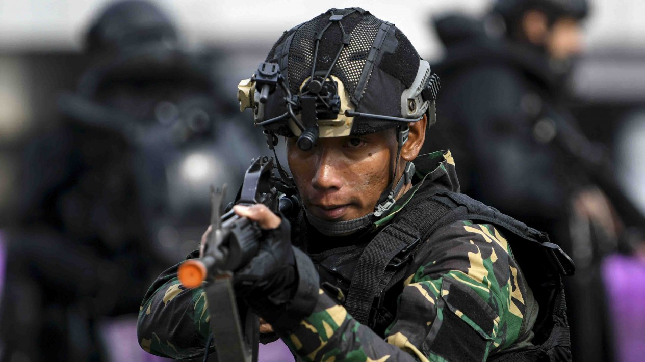 Latihan Peperangan Laut khusus Kopaska