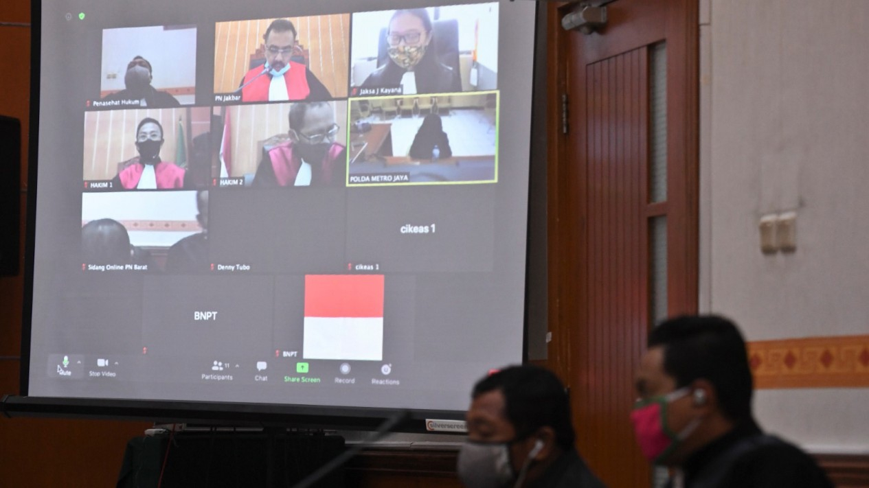 Sidang Vonis Penusukan Wiranto