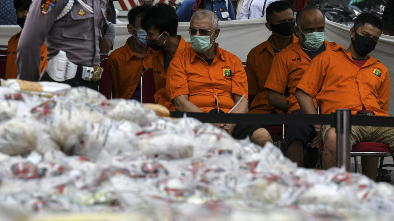 Pemusnahan Barang Bukti Narkoba