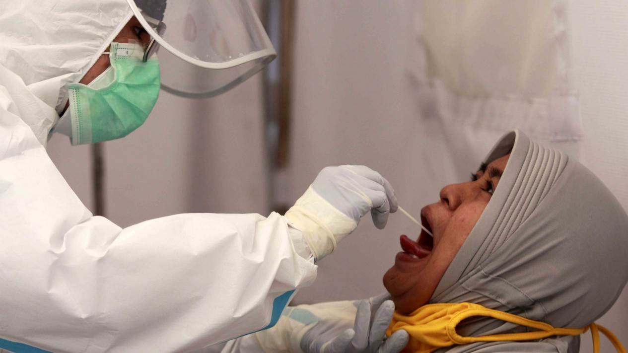 Cegah Penyebaran Covid, Test Swab Terus Dilakukan