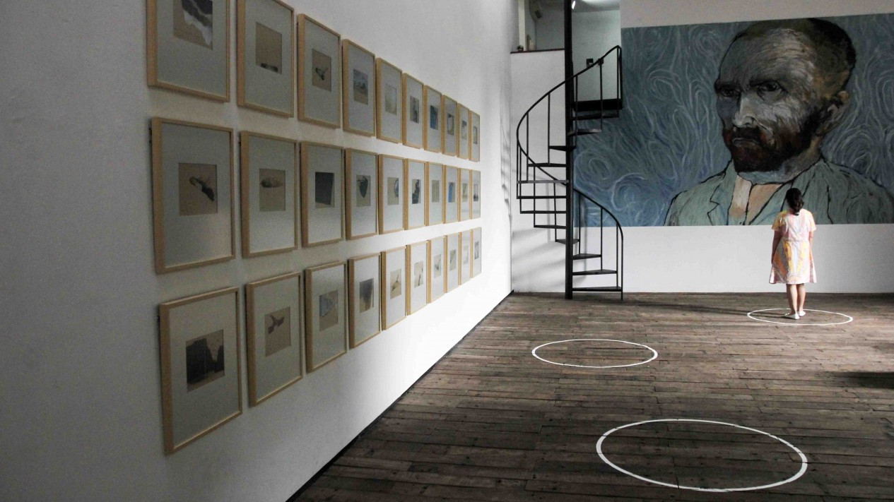 Penampakan Penerapan Protokol Kesehatan di Pameran Seni