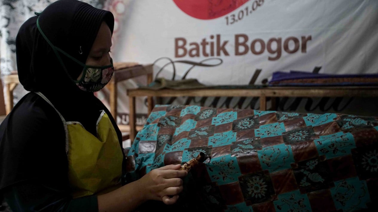 Pembuataan Batik Khas Kota Bogor