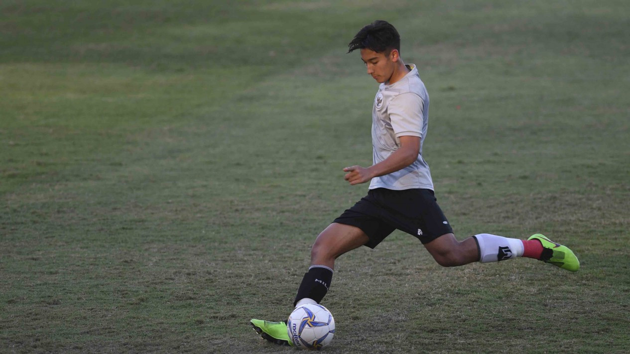 Latihan Timnas U19 Sebelum Terbang ke Kroasia