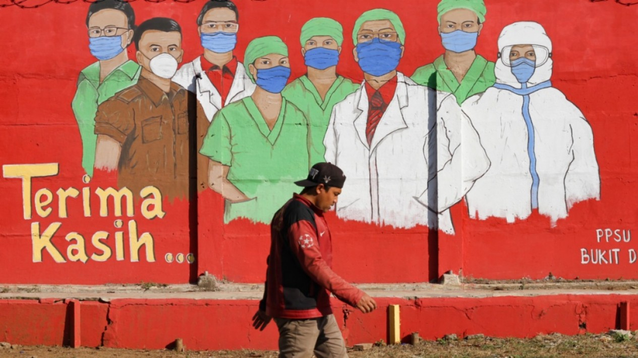 Mural Lawan Covid-19