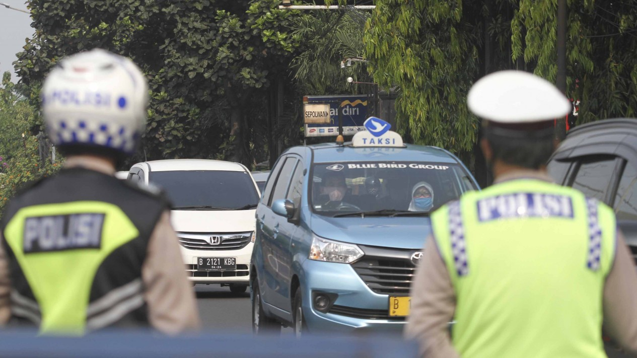 Hari Pertama PSBB Jakarta Diperketat