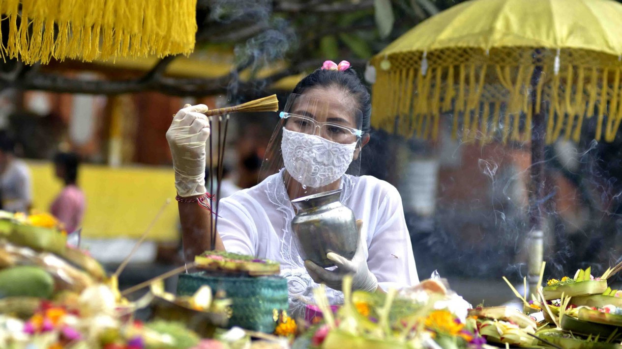 Hari Raya Galungan saat Corona