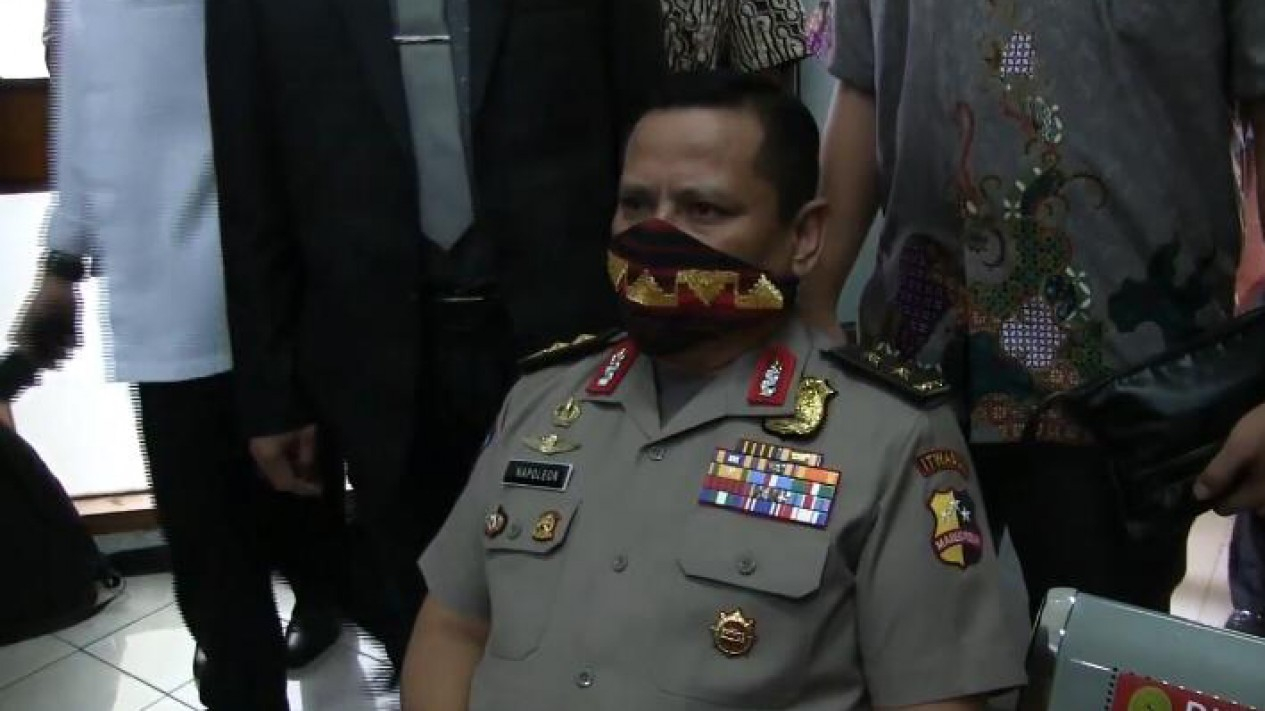 Irjen Napoleon Bonaparte Jalani Sidang