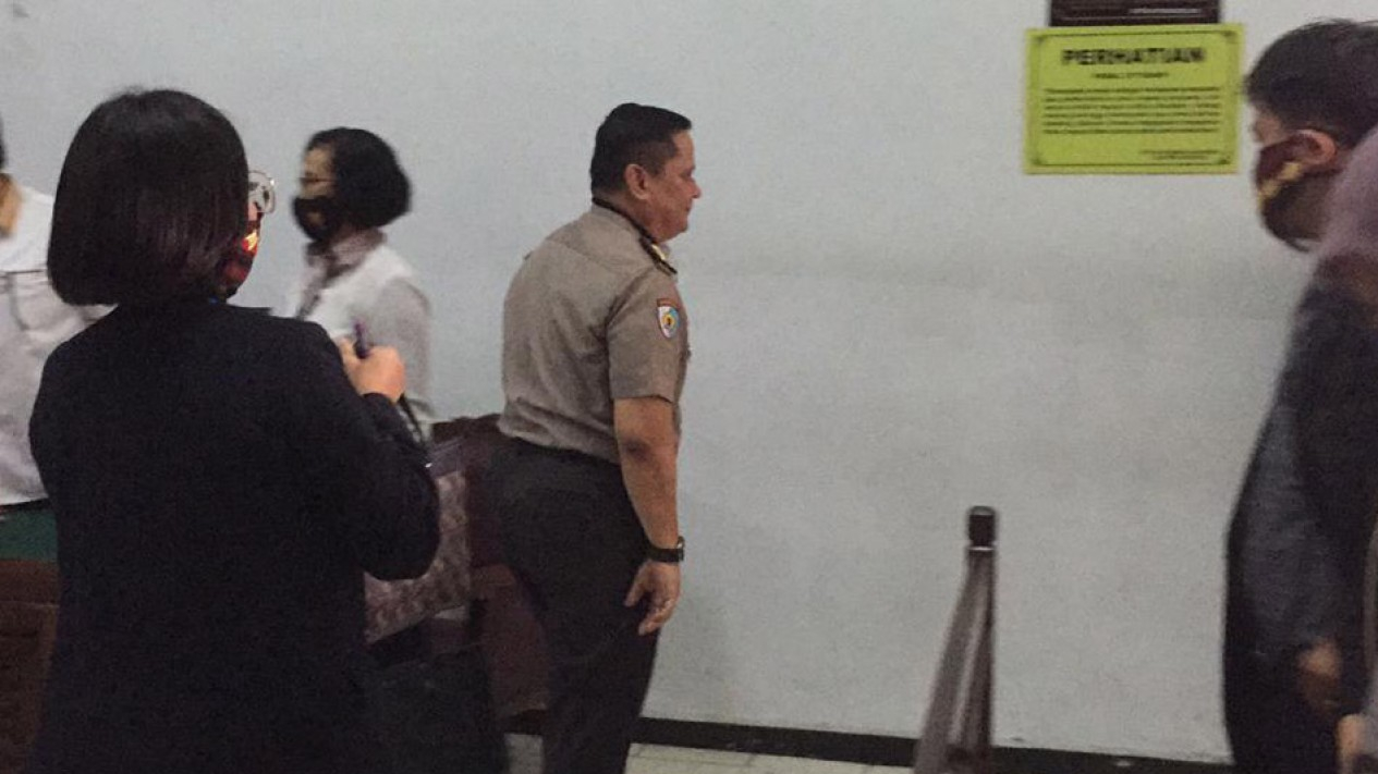 Irjen Napoleon Bonaparte Jalani Sidang