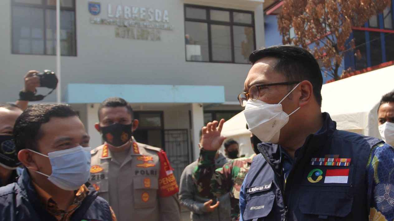 Ridwan Kamil Berkantor di Depok