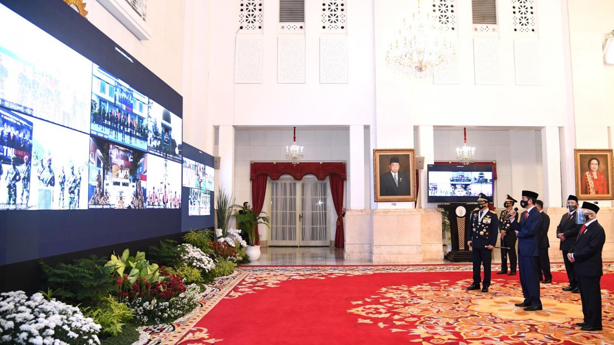 Peringatan HUT Ke-75 TNI