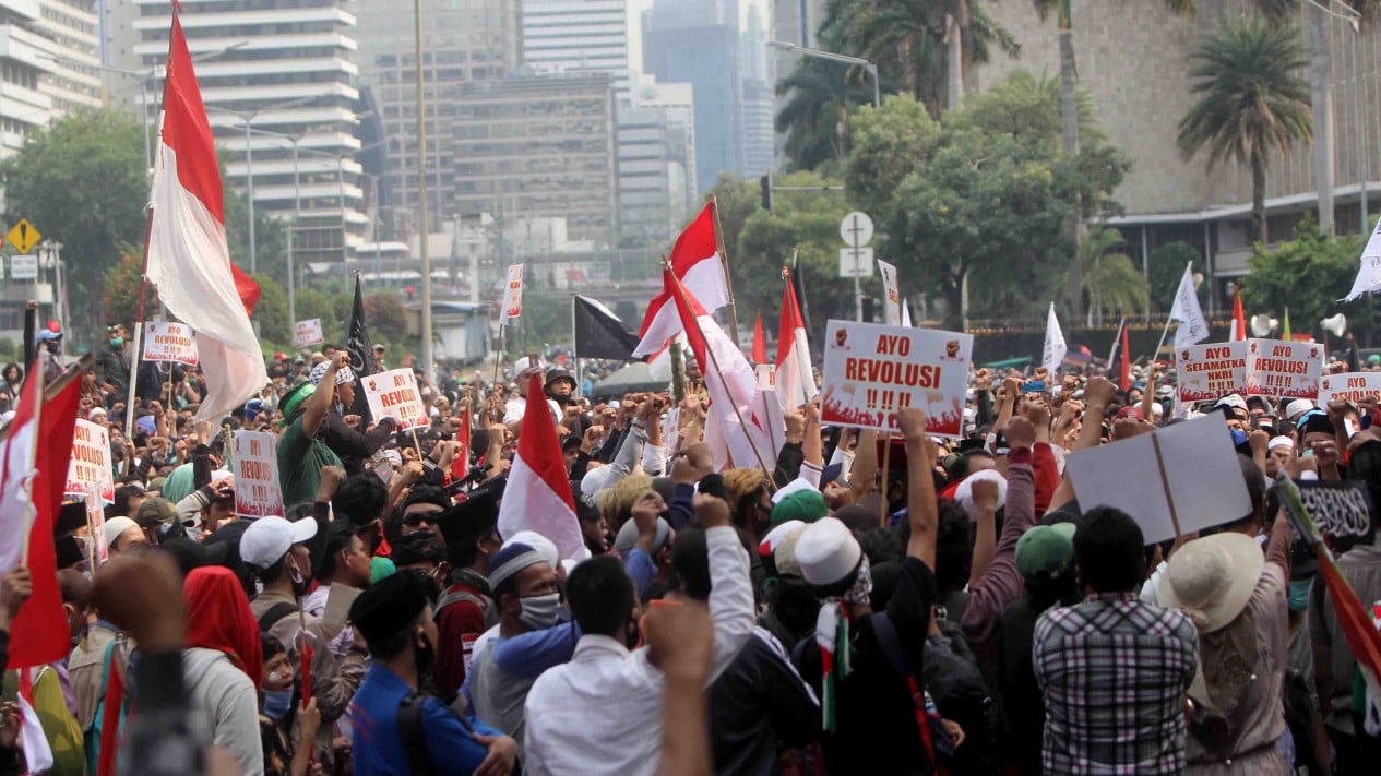 PA 212 Demo di Patung Kuda