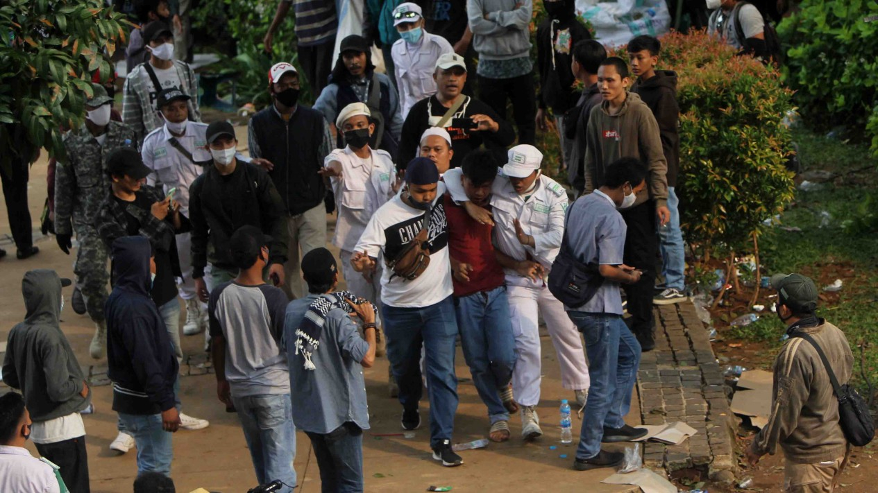 PA 212 Demo di Patung Kuda