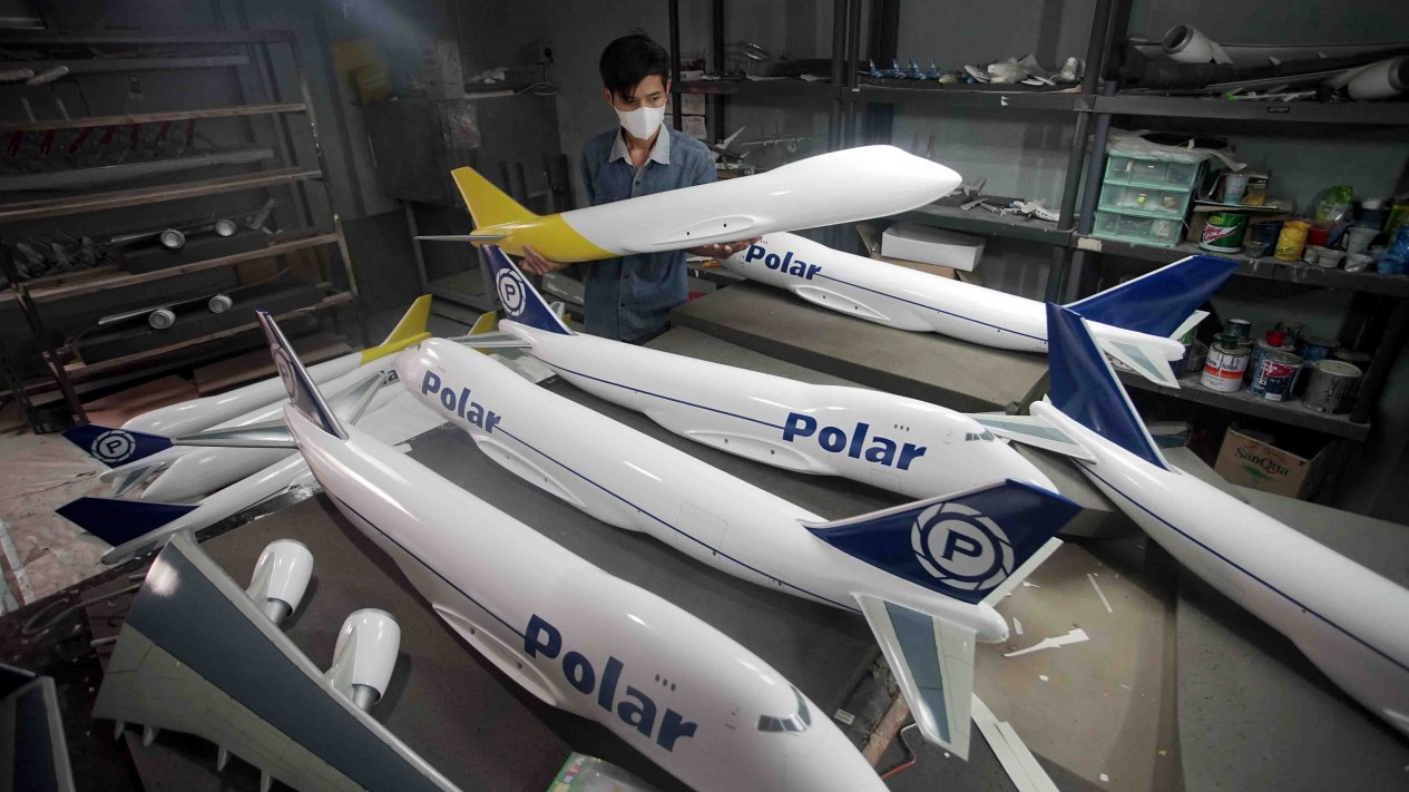 Miniatur Pesawat Buatan Cibinong Tembus Pasar Dunia