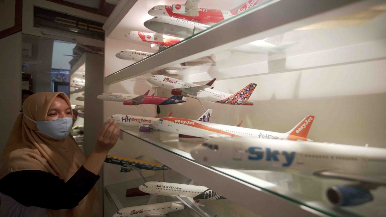 Miniatur Pesawat Buatan Cibinong Tembus Pasar Dunia