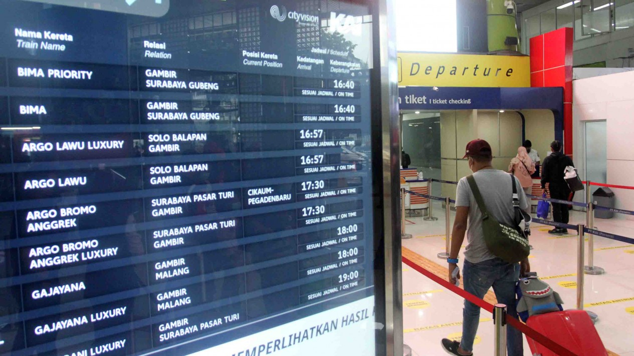 Libur Panjang, 83 Ribu Tiket Kereta Api Ludes Terjual