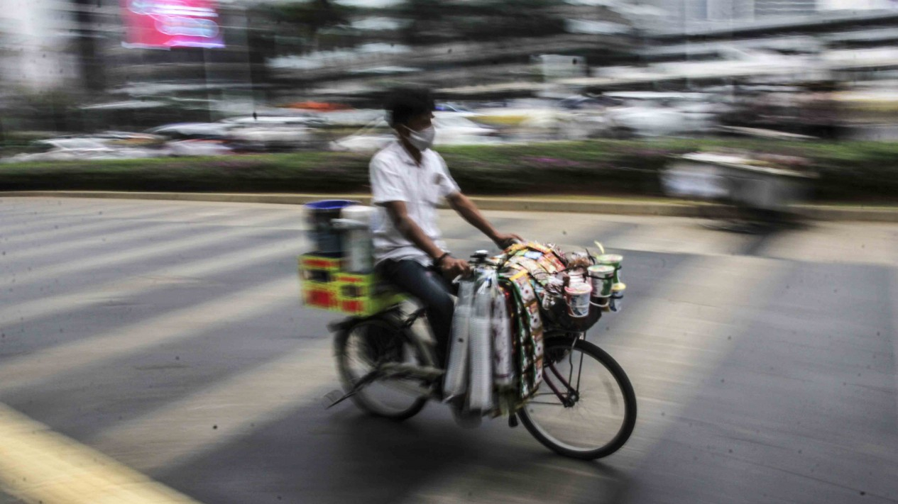 Warga Jakarta Mulai Patuh Pakai Masker