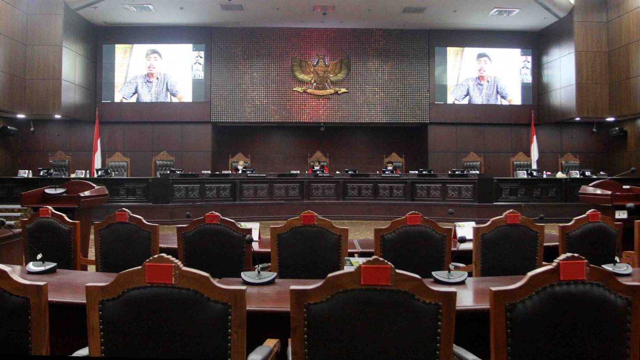 MK Gelar Sidang Uji Materi UU Cipta Kerja