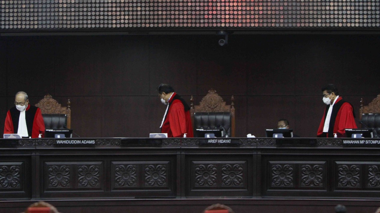 MK Gelar Sidang Uji Materi UU Cipta Kerja