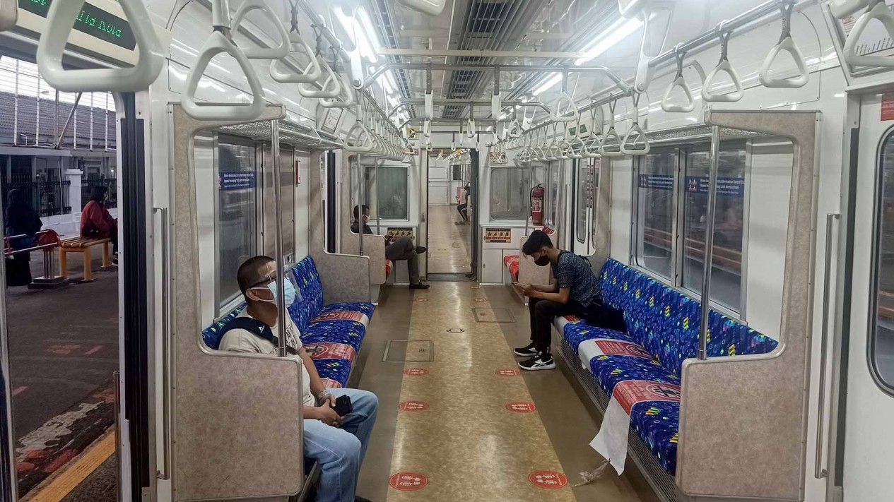 Protokol Kesehatan di KRL Commuter Line