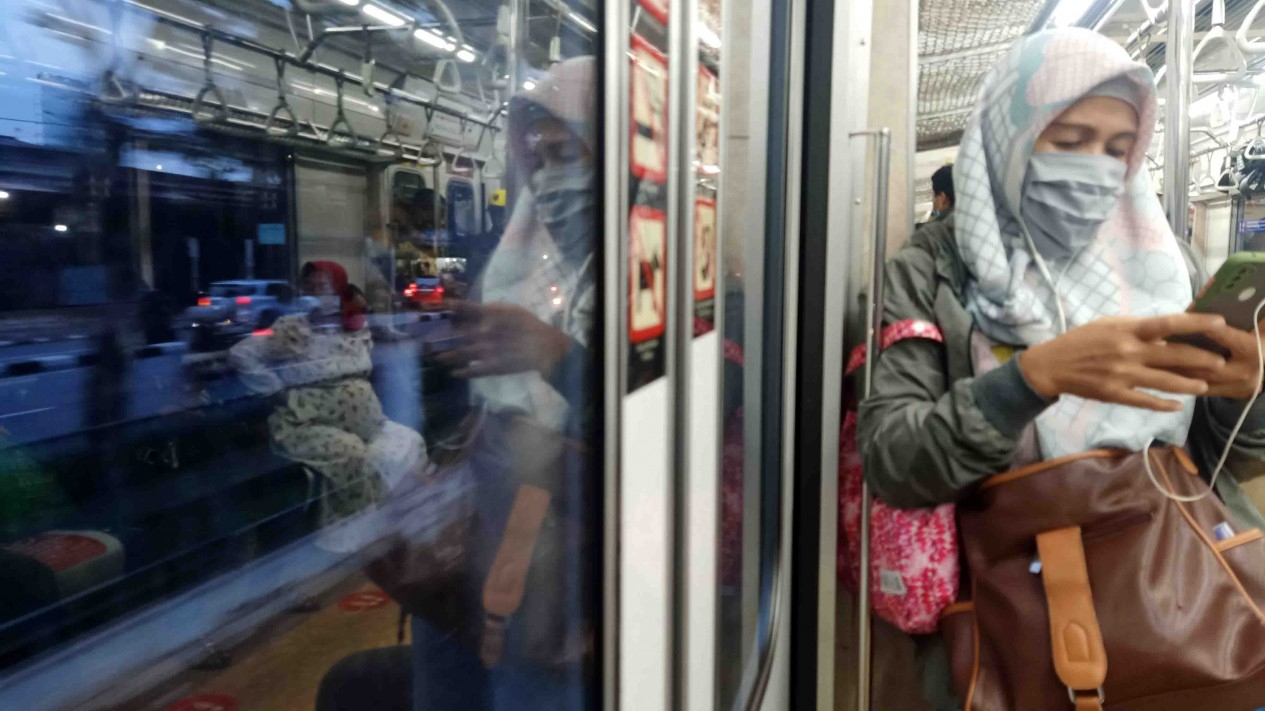 Protokol Kesehatan di KRL Commuter Line