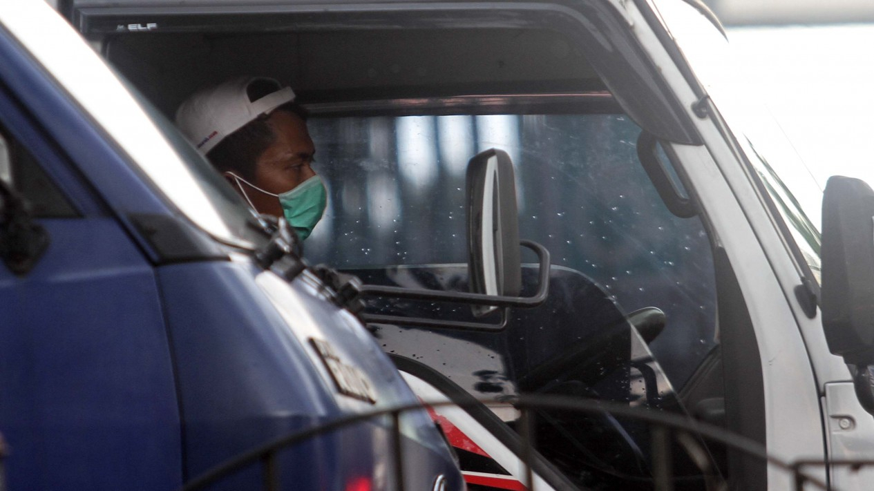 Warga Jakarta Mulai Patuh Pakai Masker