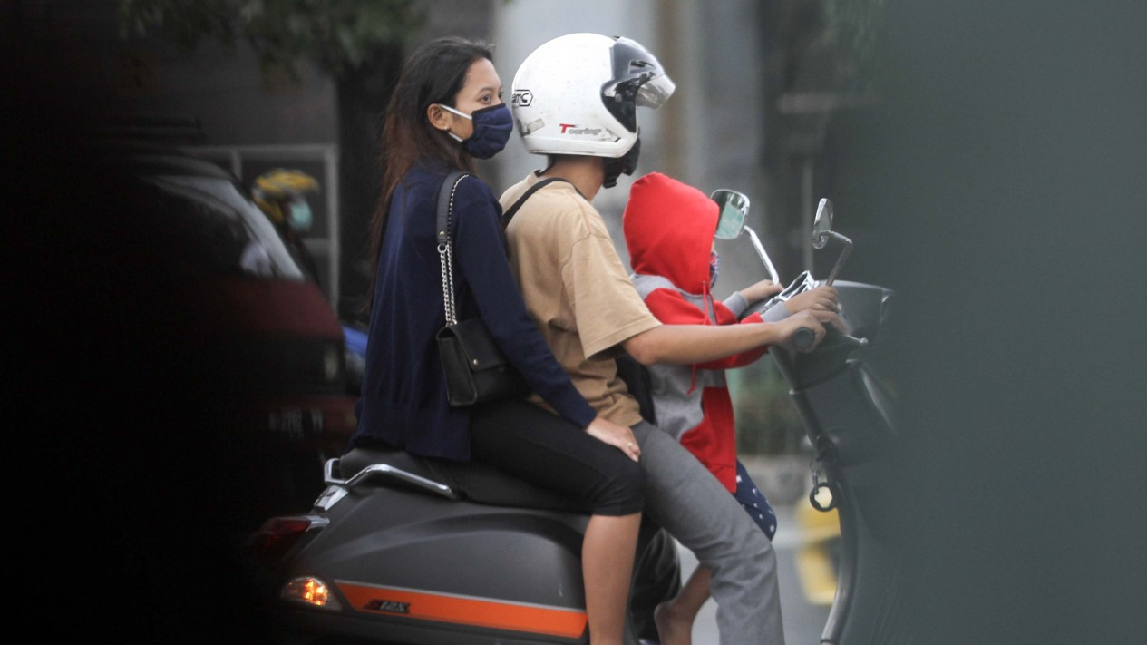 Warga Jakarta Mulai Patuh Pakai Masker