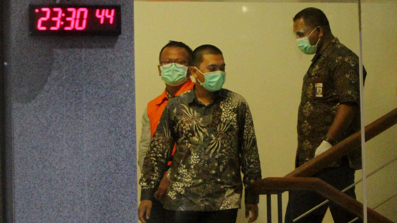 KPK Tahan Menteri Edhy Prabowo