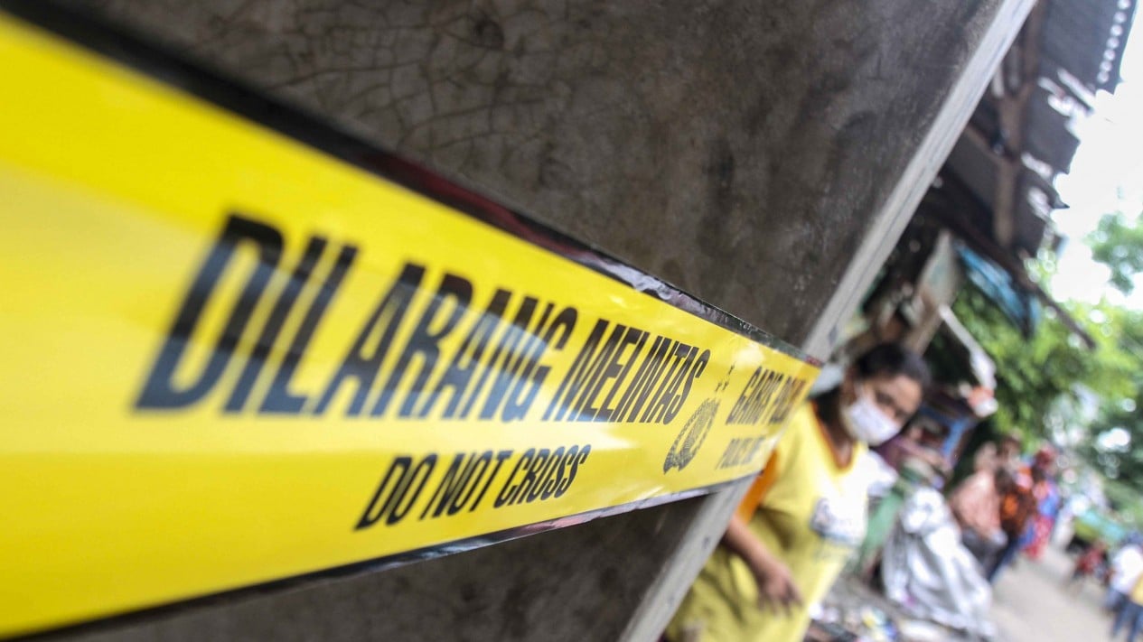Kebakaran Rumah Warga di Petamburan