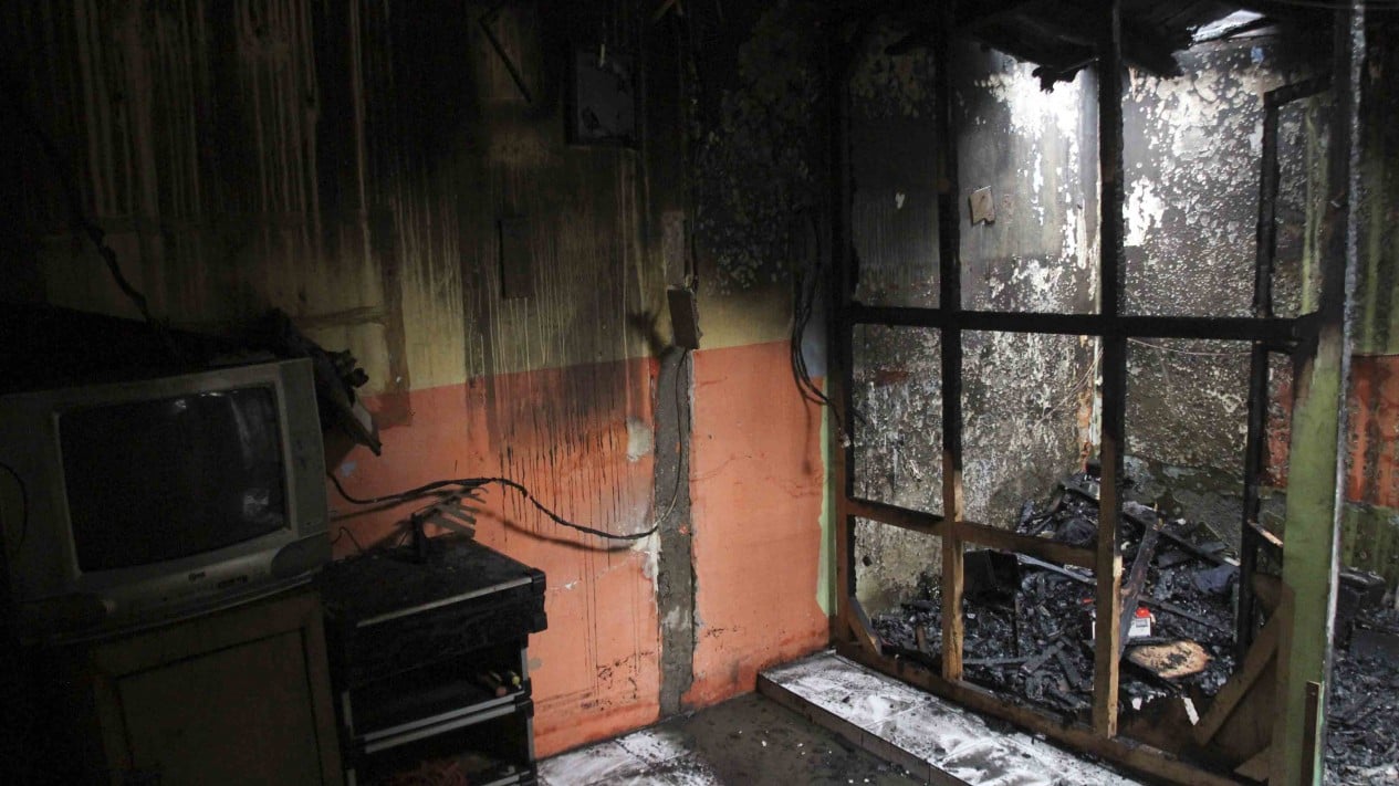 Kebakaran Rumah Warga di Petamburan