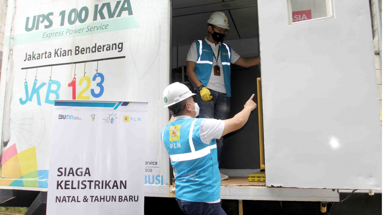 Pasokan Listrik Jelang Natal dan Tahun Baru