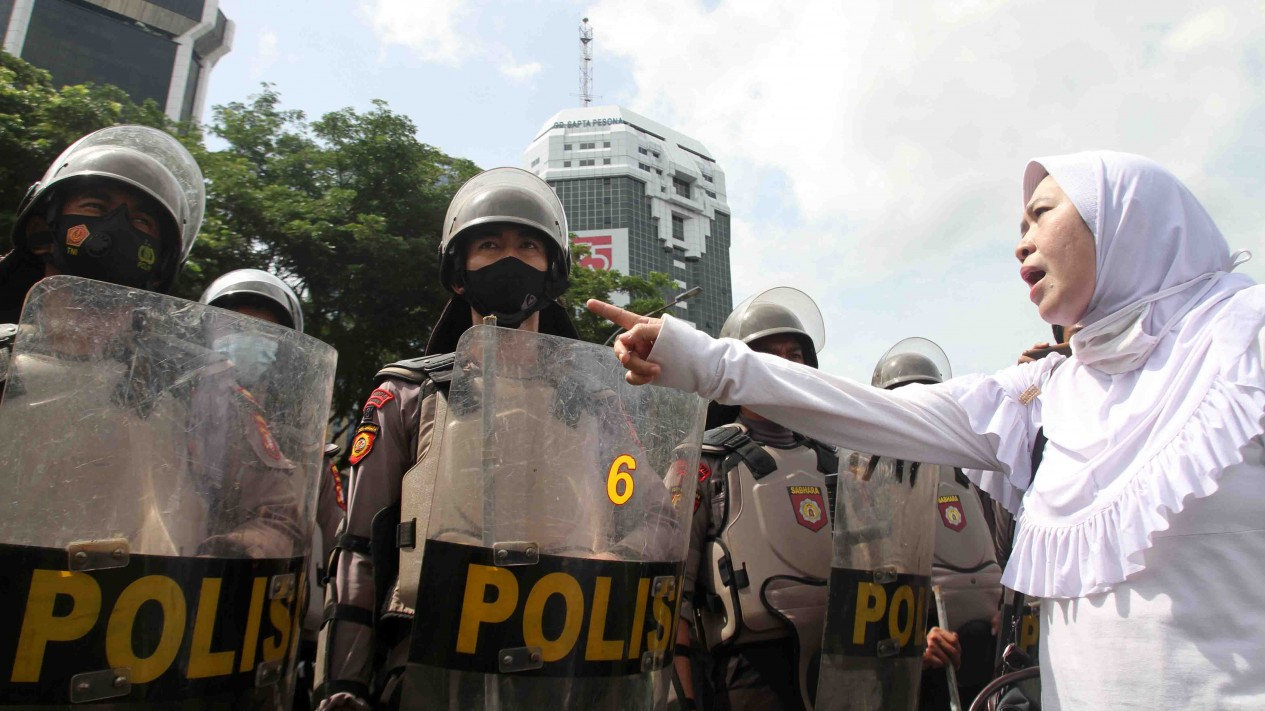 Aksi 1812 di Patung Kuda